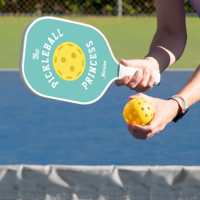 Customize-the-pickleball-princess-aqua-yellow-pickleball-paddle
