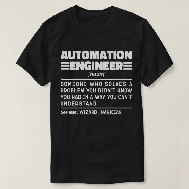 automation engineer noun definition sarcastic merch