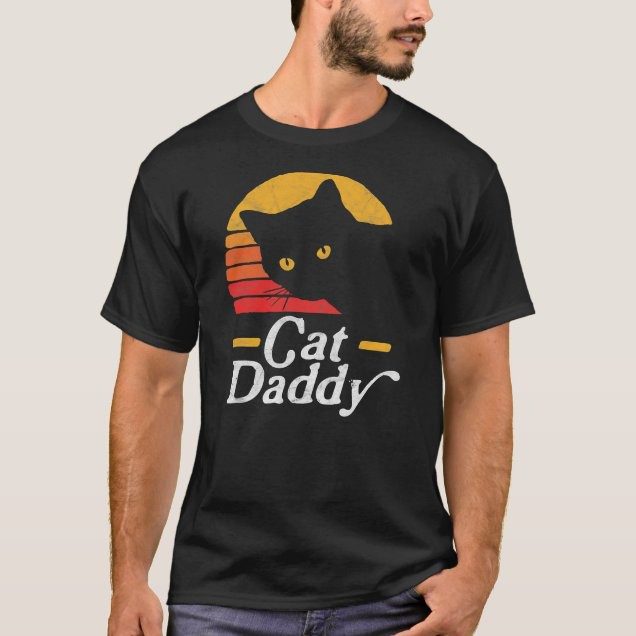 cat daddy vintage eighties style retro design