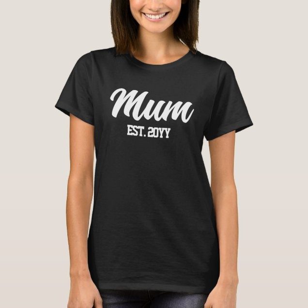 Custom mum est year personalize for new mother