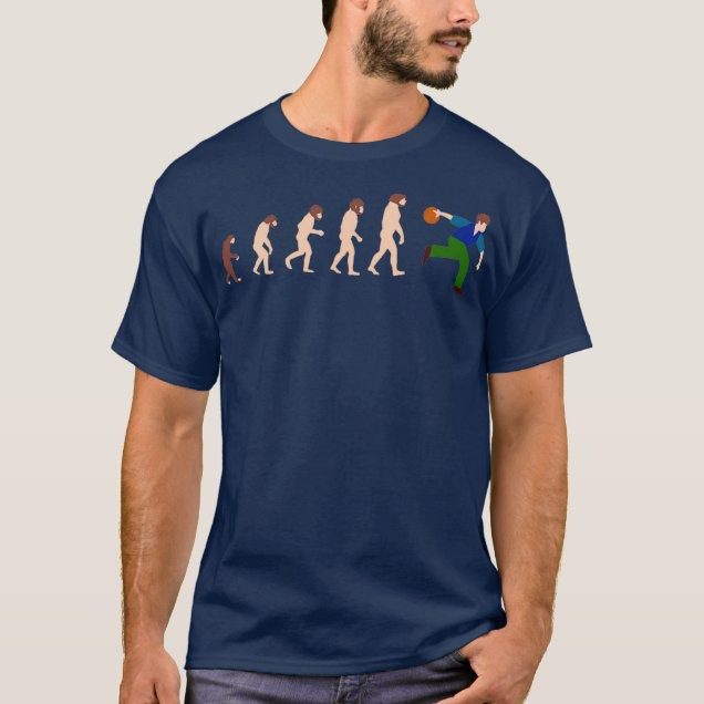 The evolution of bowling meme merch t-shirt