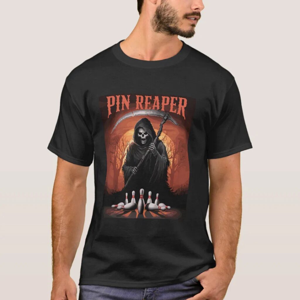 Death bowling grim pin reaper bowler