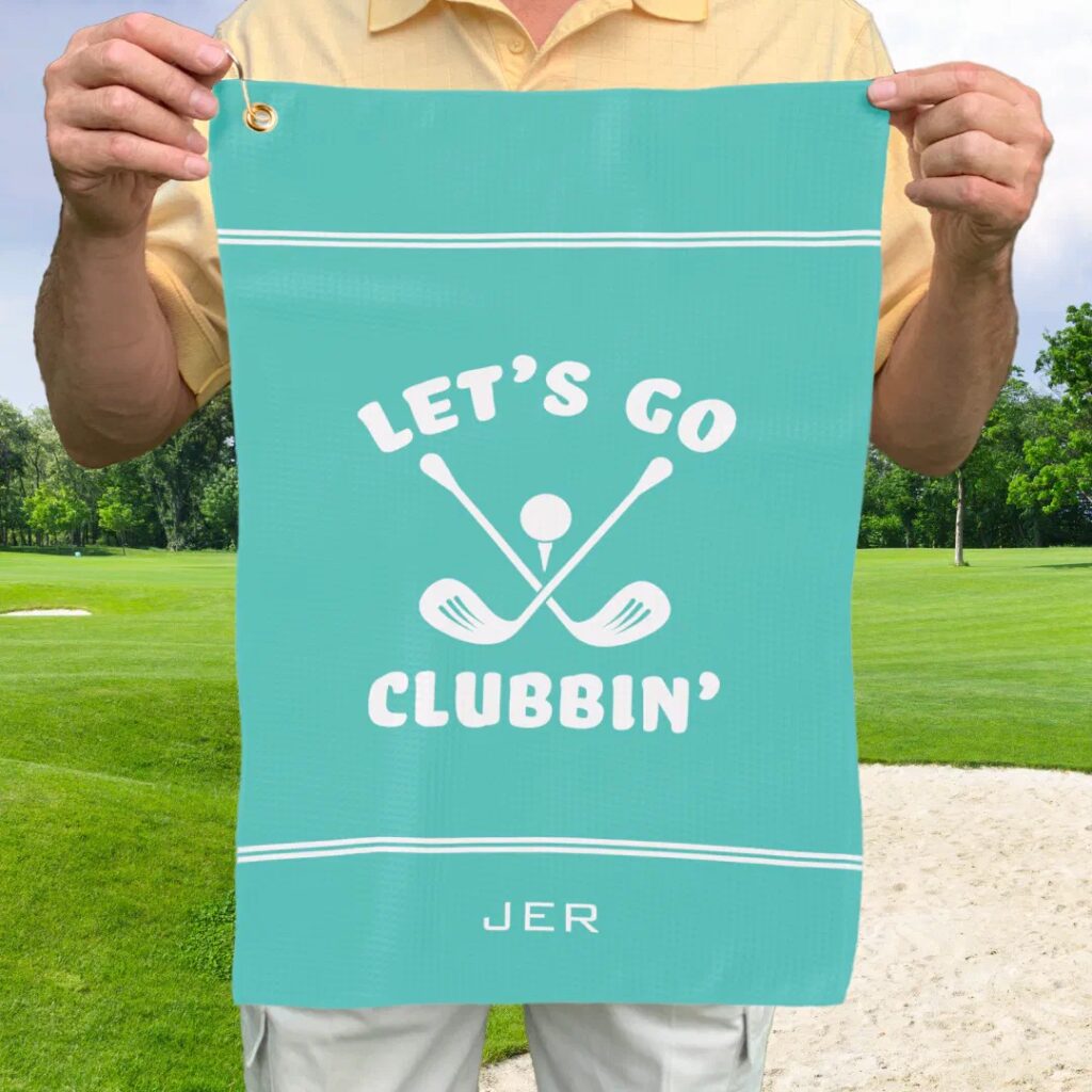 Customize-golf-club-golfer-golf-towel