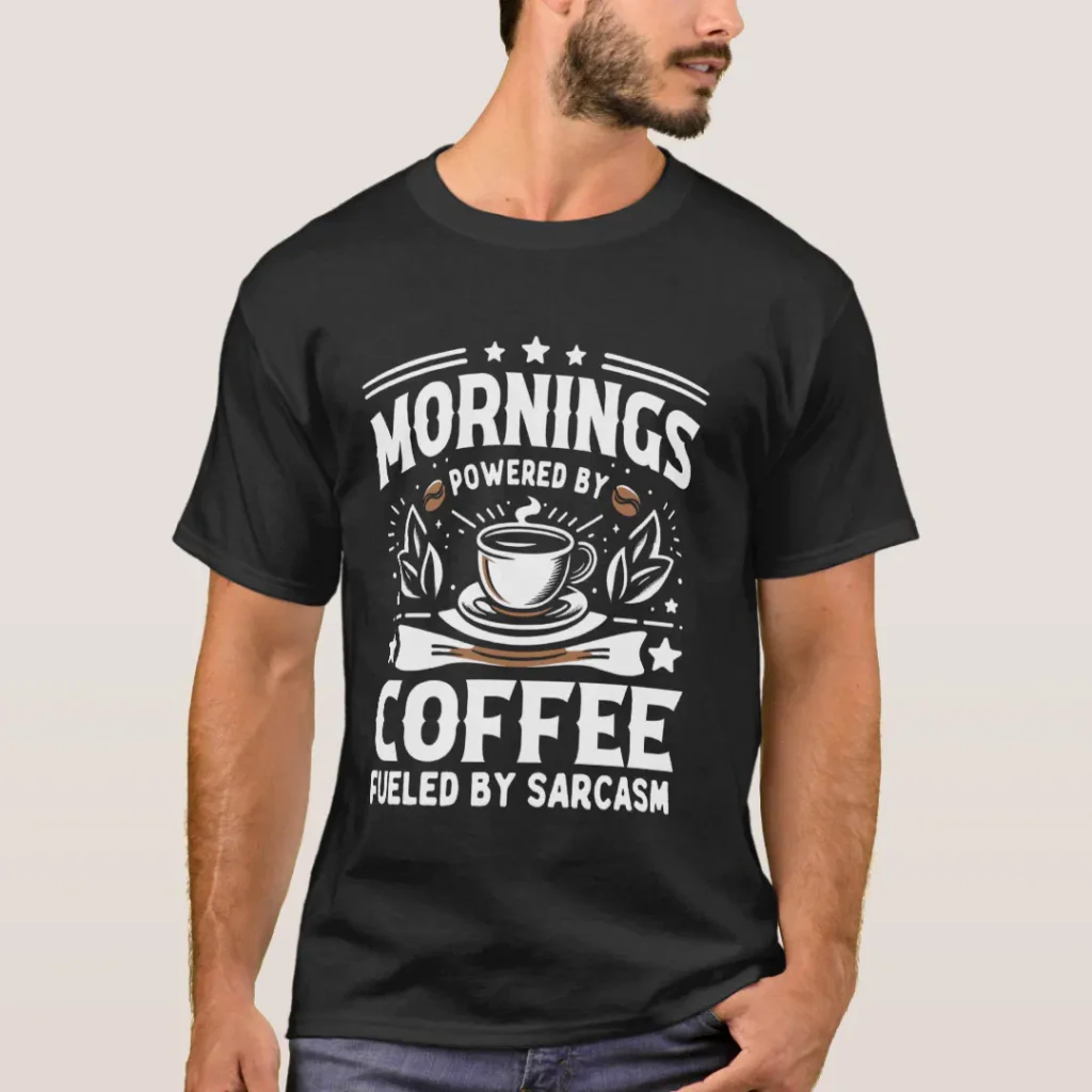 Mornings powered by coffee fueled by sarcasm