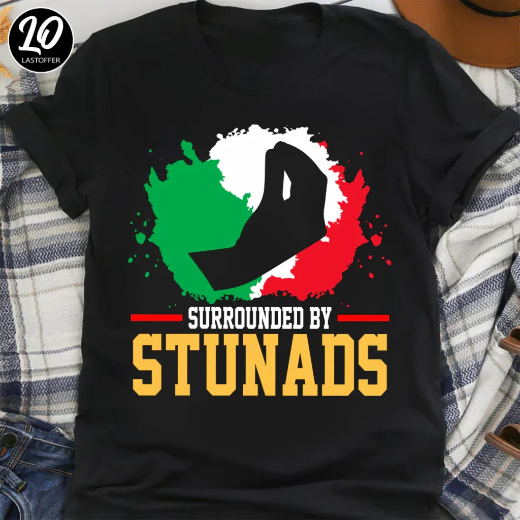 Surrounded by Stunads hand gesture funny Italian